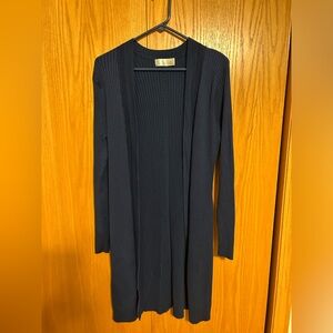 This is a blue cardigan size XXL (20)